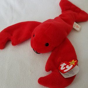 TY Beanie Babies Pinchers The Lobster 1993, Vintage, Collectible, Retired